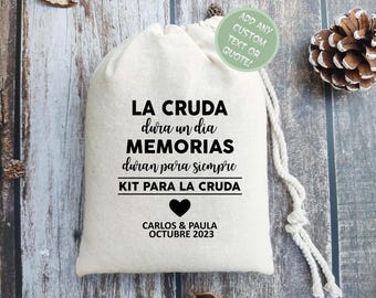 La Cruda Recovery Kit: Hangover Survival Bachelorette Party Favor