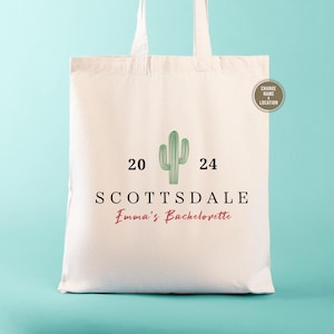 Scottsdale Bachelorette | Bachelorette Party Tote Bags | Scottsdale Bachelorette Tote Bags | Desert Disco Bachelorette | Scottsdale Tote Bag