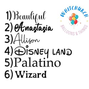 Hecho a pedido: calcomanías de vinilo personalizadas con nombre, etiquetas para organizar, etiquetas, calcomanías de pared para bodas