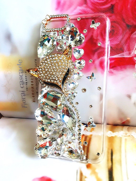Apple Iphone 7 8 Xr Xs 11 Case Crystalized Fancy Stone Etsy