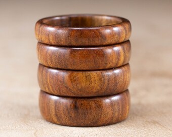 Custom Tamboti Wood Ring