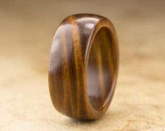 Size 6 - Guayacan Wood Ring No. 419
