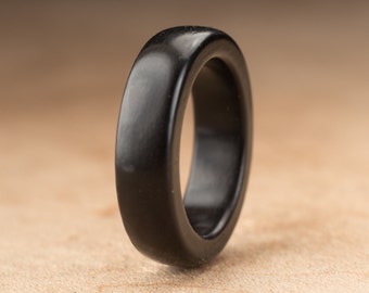 Size 3 - Ebony Wood Ring No. 201