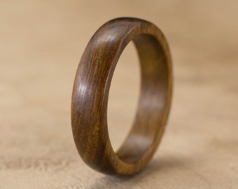 Size 10.75 - Guayacan Wood Ring No. 472