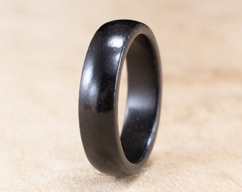 Size 11 - Ebony Wood Ring No. 231