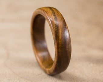 Size 10.75 - Guayacan Wood Ring No. 434