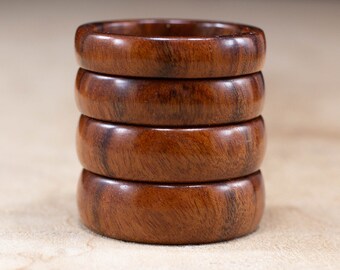 Aangepaste Mopani houten ring