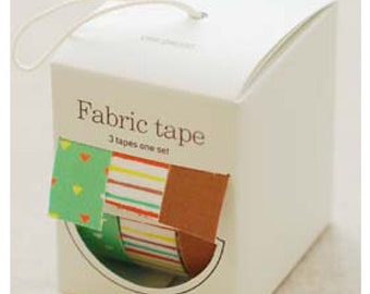 25% off sale - Nuage Fabric Masking Tape - Childhood - Set 3