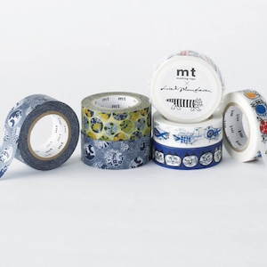 CLEARANCE SALE - 25% OFF - mt Washi Masking Tape - Retrobirds, Cat Face or Baby Mikey - Lisa Larson
