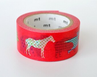 mt Washi Masking Tape - Animal Dot - Limited Edition