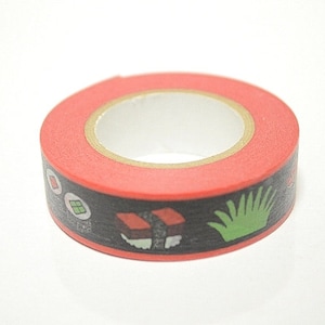 CLEARANCE SALE - 25% OFF - Washi Masking Tape - Sushi - Limited Edition - Tokyu Hands (15m roll)