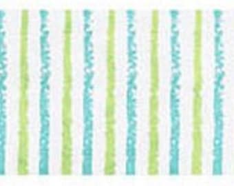 20% off sale - Funtape Masking Tape - Blue Stripes - 25mm wide