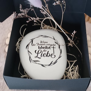 Geschenkbox personalisiert Troststein Andenken Trostspender Trauerbox