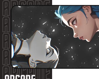 Jinx Mousepad | League of Legends Fanmade Desk Mat