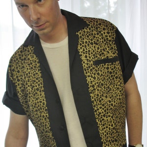 mens leopard trainers