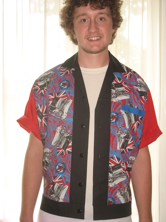 Camicia clearance rockabilly uomo
