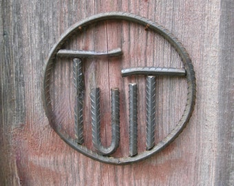 decoration metal art scuplture handmade one