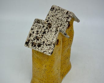 Crooked stoneware Fairy House