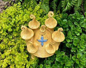 Stoneware Fairy Castle for garden