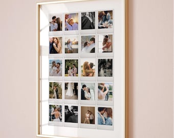 Personalized Photo Collage Gift: Anniversary, Wedding (Digital Download)