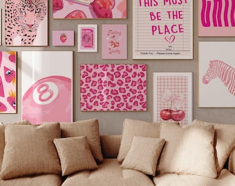 Eclectic Gallery Wall Art Set – Trendy Maximalist Prints (Digital Download)