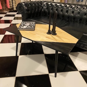 Natural Wood Nesting Table