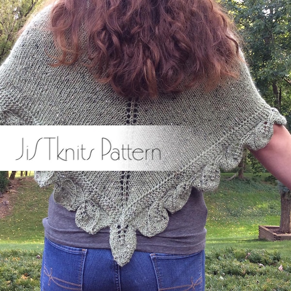 making poncho from shawl