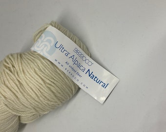 DeSTASH Garn, Berroco Ultra Alpaka natürliche, Kammgarn, natürliche aus weißen Farbe Garn, Elfenbein Strickgarn, Jasmin Reis