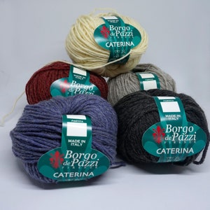 deSTASH Borgo de Pazzi Caterina, worsted weight yarn, wool blend yarn, knitting yarn, crochet yarn, sweater yarn