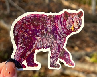 Black Bear Sticker