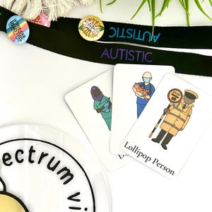 20 stuks banen/beroepen flashcards en magneten klaslokaaldisplay thuisleren