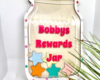 personalised rewards jar positive behaviour reinforcement home education resources
