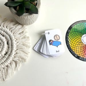 36 stuks dagelijkse PEC-kaarten Visuele hulpmiddelen Ondersteuning voor autisme, ADHD, ontwikkelingsachterstand, neurodivergentie, enz. Montessori