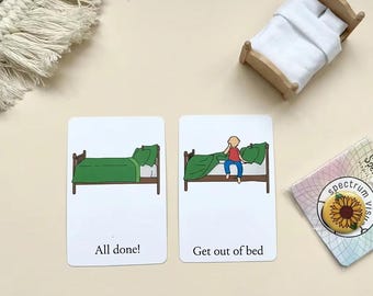 Making the Bed Visual Routine: for SEND to promote independence  - 5pk