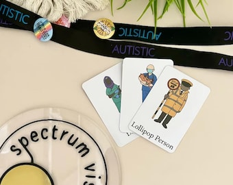 Occupations Flashcards: 20pk Educational Cards for Home Learning