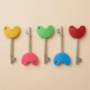 Karte zur Sensibilisierung für Menschen mit Kindern: Zugangspass für Toiletten, RADAR-Schlüssel & Schlüsselband