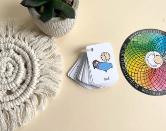 36pk Day to Day PEC Cards: Visual Aids for Autism & ADHD