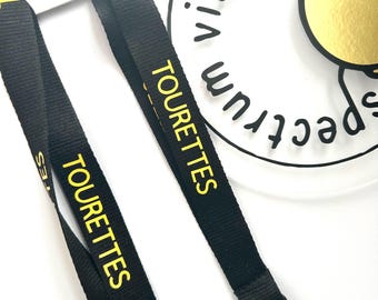 Personalized Lanyard with Retractable Clip: SEND Support