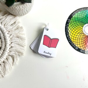18 pk gepersonaliseerde middelbare school-PEC-kaarten voor autisme, ADHD, ontwikkelingsachterstand, neurodivergentie, enz. Montessori