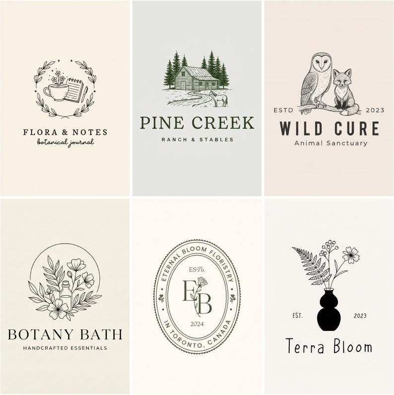 Custom Hand Drawn Logo, Custom Logo Design, Logo Design Custom for ...