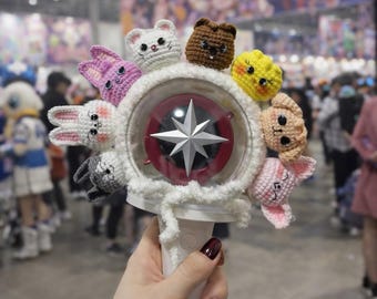 Ateez Aniteez Seonghwa Ddeongbyeoli Inspired Lightstick Cover