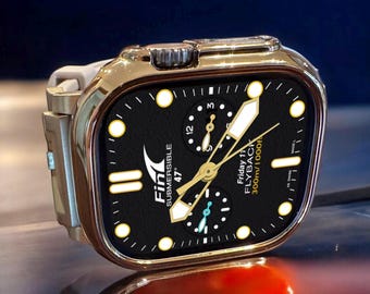 Apple Watch faces Clockology  Premium Apple Watch faces for smartwatch Top-rated watch face designs Aviator Flight Watch