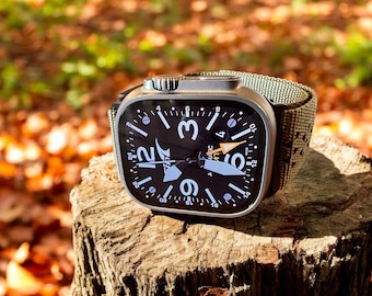 Apple Watch face (custom); designed to work with the Clockology app from the App Store