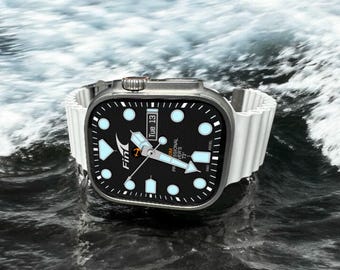 Apple Watch faces Clockology  Premium Apple Watch faces for smartwatch Top-rated watch face designs analog watch face Fin iwatch