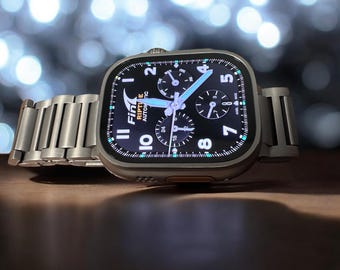 Apple Watch faces Clockology  Premium Apple Watch faces for smartwatch Top-rated watch face designs Fin Dive Watch