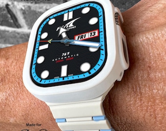 Apple Watch faces Clockology  Premium Apple Watch faces for smartwatch Top-rated watch face designs Fin Aquapro 200 Ultra and Series