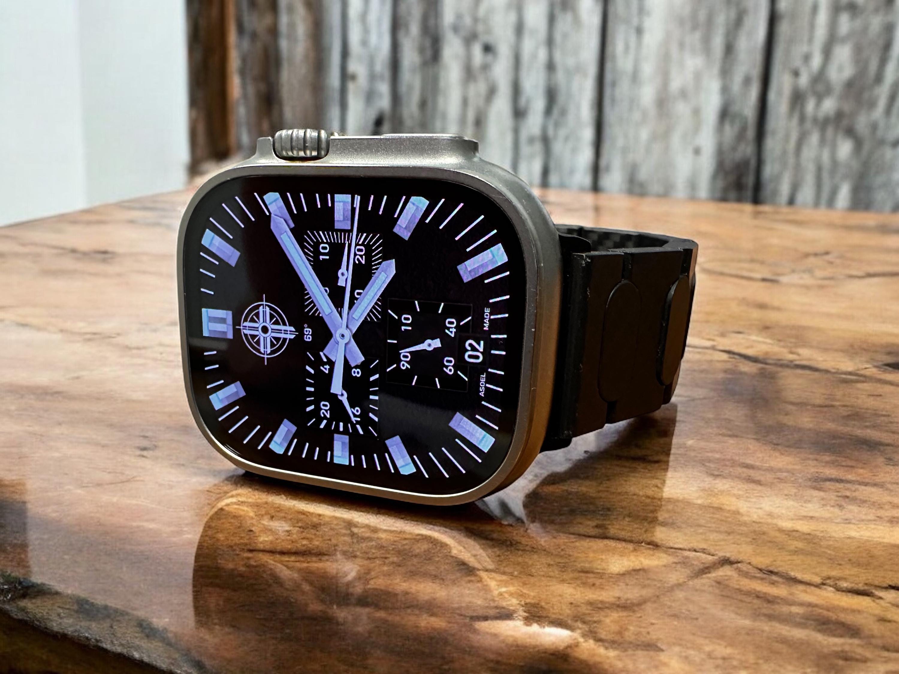 Apple Watch Face custom Designed to Work with The Clockology App from The App Store