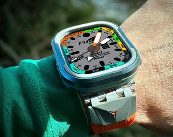 Apple Watch faces Clockology  Premium Apple Watch faces for smartwatch Top-rated watch face designs Fin Dive Watch
