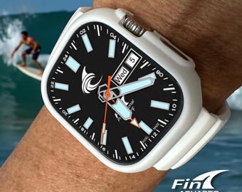Fin AquaPro Diver Watch Face | Apple Watch Ultras & Series 4-10 (Clockology Download)