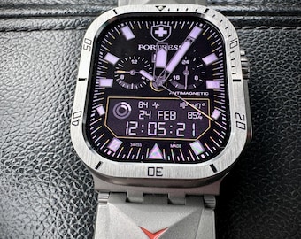 Apple Watch faces Clockology  Premium Apple Watch faces for smartwatch Top-rated watch face designs Fortress Military Watch